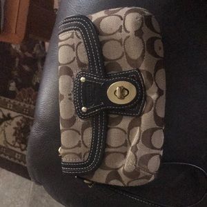 Vintage Coach wristlet.